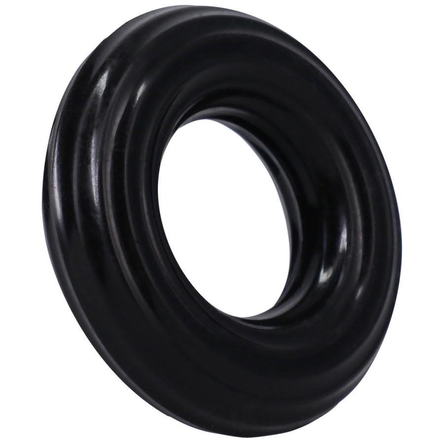 Cockring The Ribbed Donut 28 mm Black
