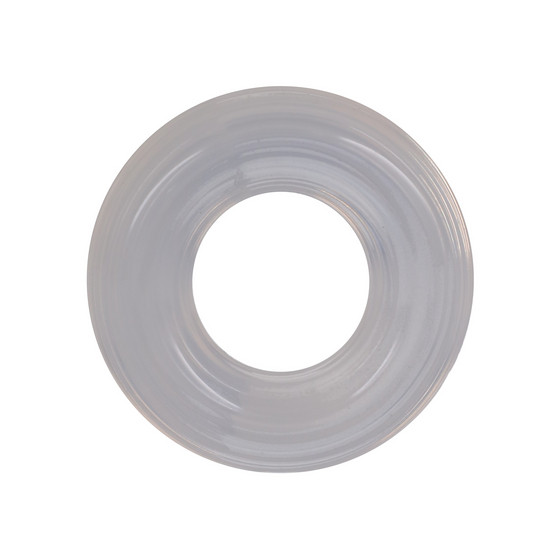 Cockring The Ribbed Donut 28 mm Transparent