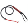 Fouet Chinese Design 90cm Noir-Rouge