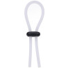 Cockring Lasso Double Blanc