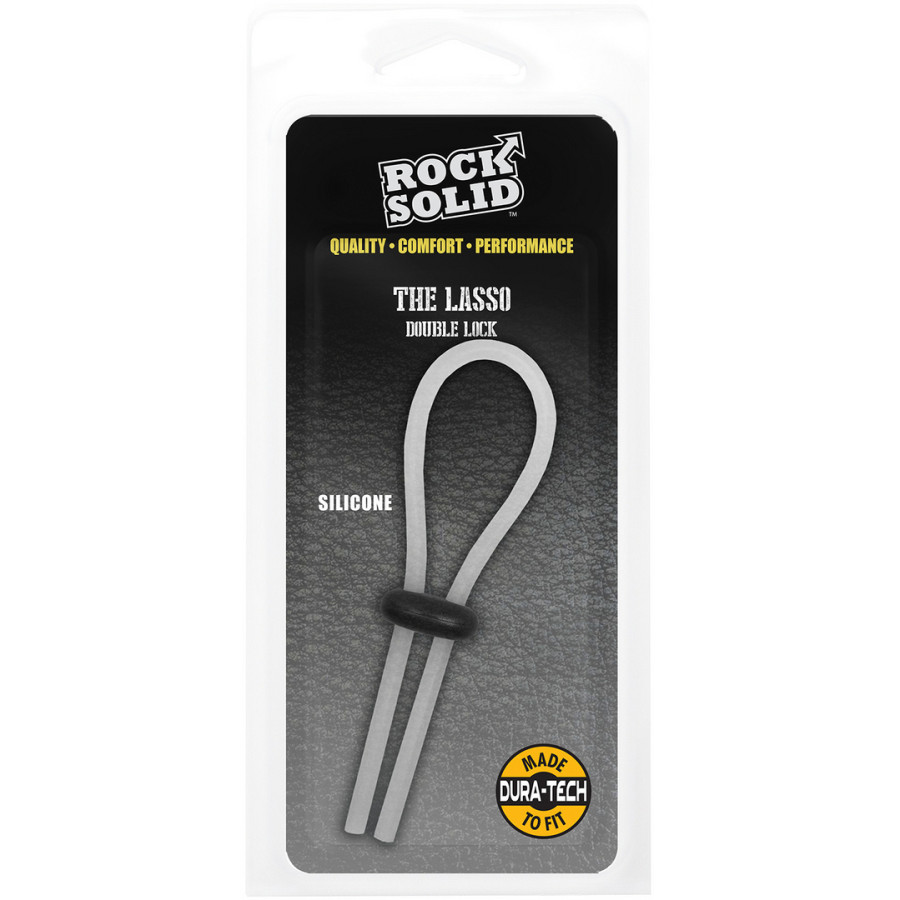 Cockring Lasso Double Blanc