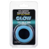 Cockring Phosphorescent The Big O 32 mm Noir-Bleu ciel