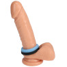 Cockring Phosphorescent The Big O 32 mm Noir-Bleu ciel