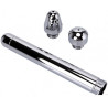 Embout de douche Alu avec 3 pommes - Insertion 15 x 2.7cm