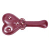 Paddle Bow Heart 30cm Marron