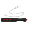 Paddle avec Chaîne et Plug Spank plug 30cm