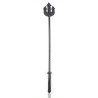 Cravache Trident 65cm Noire