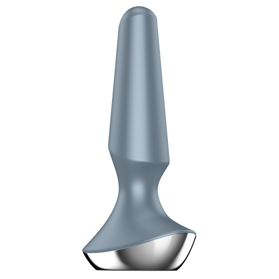 Plug anal vibrant connecté Ilicious 2 Satisfyer 10 x 3cm Gris