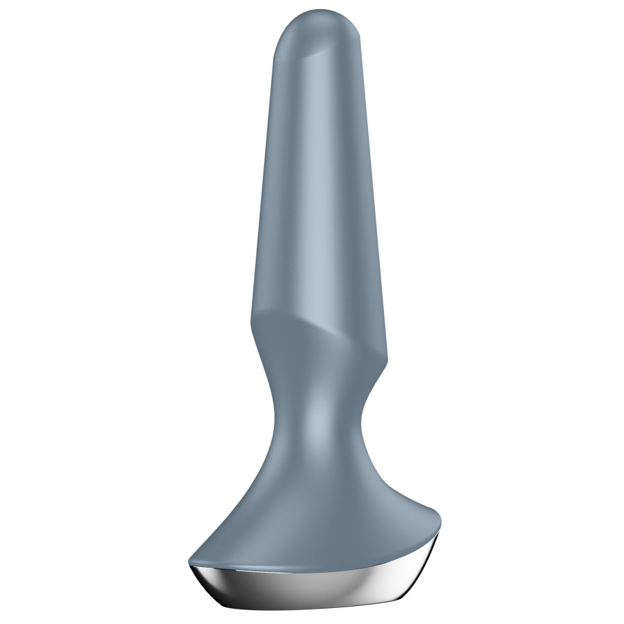 Plug anal vibrant connecté Ilicious 2 Satisfyer 10 x 3cm Gris