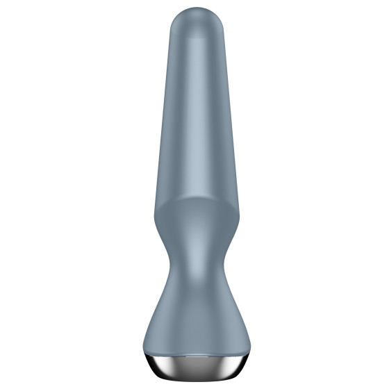 Plug anal vibrant connecté Ilicious 2 Satisfyer 10 x 3cm Gris