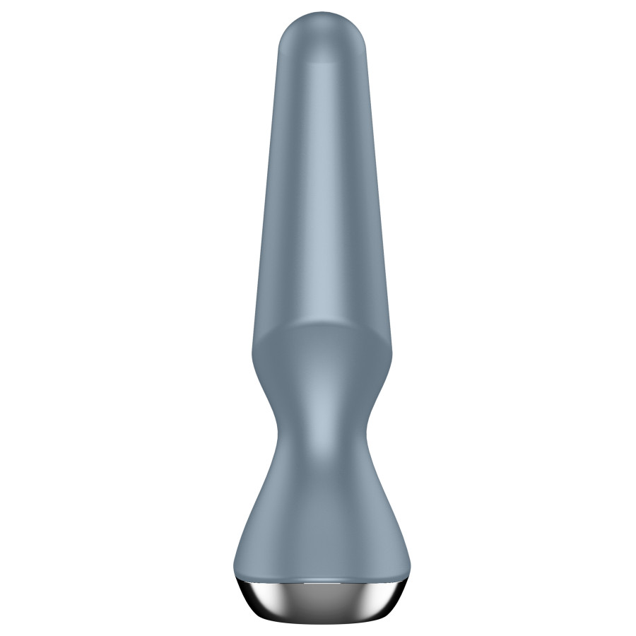 Plug anal vibrant connecté Ilicious 2 Satisfyer 10 x 3cm Gris