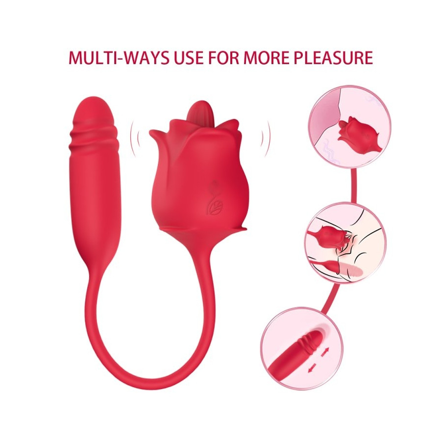 Double Stimulateur Thrustlick 12 x 3cm