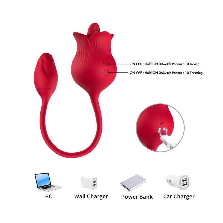 Lickclit Double Stimulator 6 x 3cm