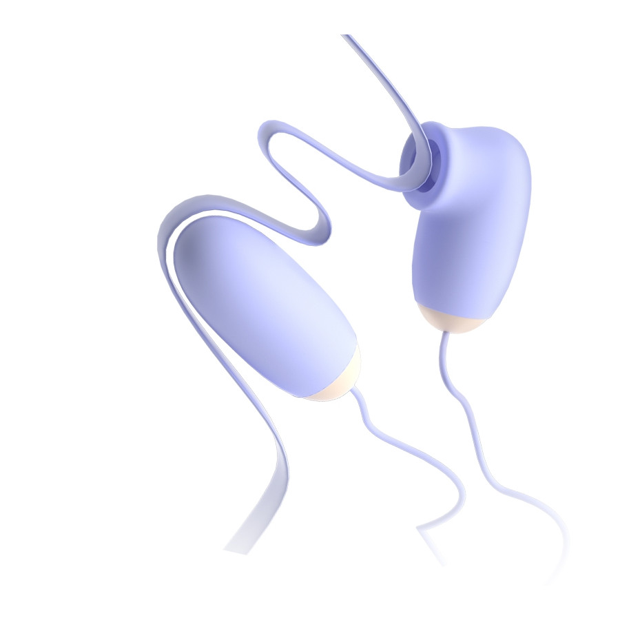 Double Magical Suck Stimulator 5 x 2cm