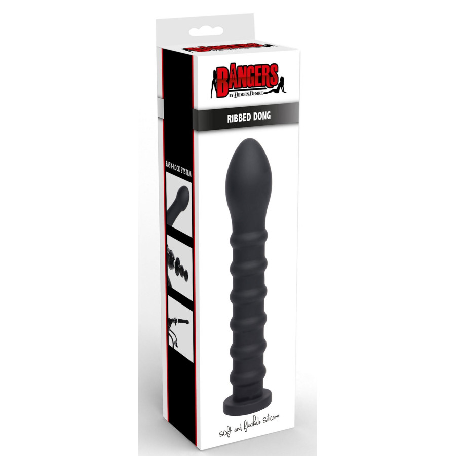 Gode Easy-Lock Ribbed 19 x 4cm