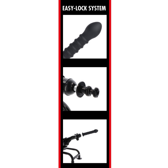 Gode Easy-Lock Ribbed 19 x 4cm