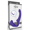 Gode Sans Harnais Purpie 16 x 4cm