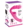 Vibro sans Harnais Pizzie 13 x 3.5cm Rose