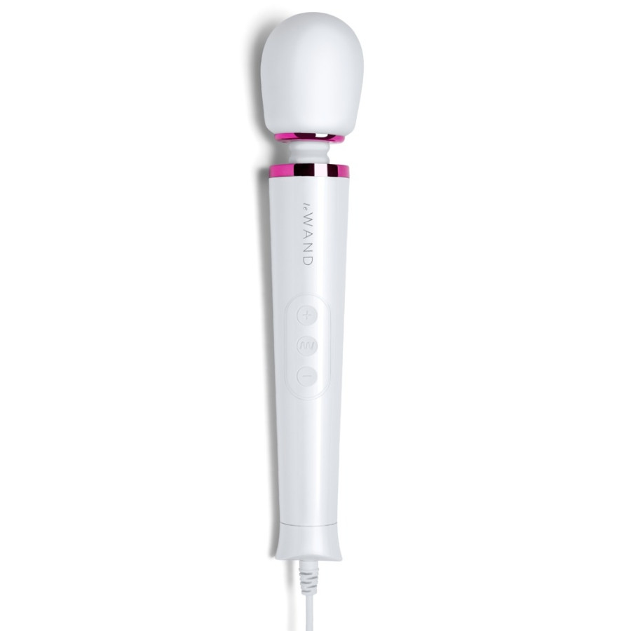 Wand Powerful Petite Plug-In 25cm Tête 47mm Blanc Wand Powerful Petite Plug-In 25cm Tête 47mm Blanc