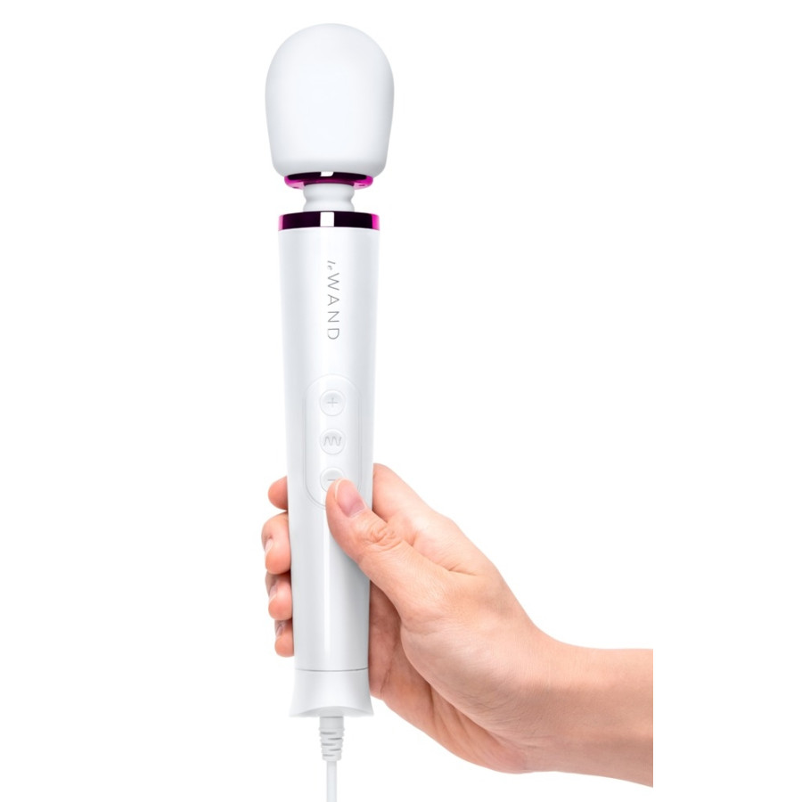 Wand Powerful Petite Plug-In 25cm Tête 47mm Blanc