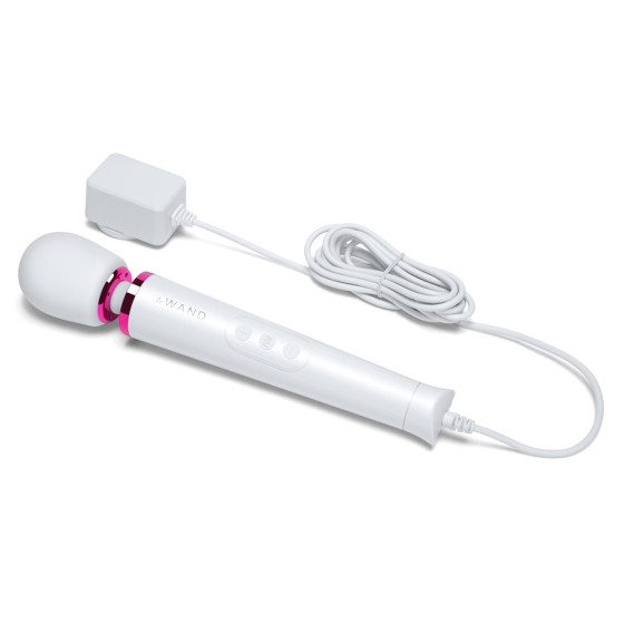 Wand Powerful Petite Plug-In 25cm Tête 47mm Blanc