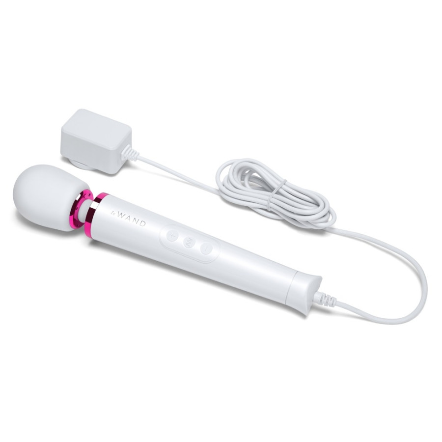 Wand Powerful Petite Plug-In 25cm Tête 47mm Blanc