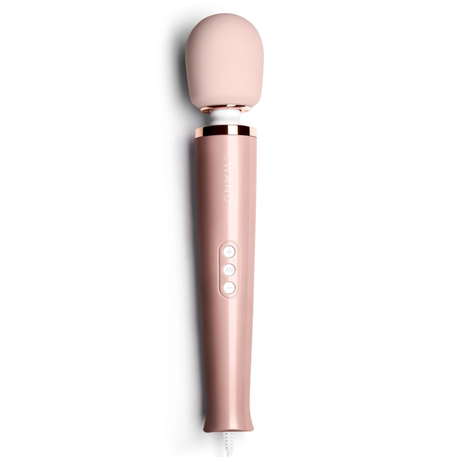 Wand Powerful Plug-In 34cm - Tête 62mm Rose Gold Wand Powerful Plug-In 34cm - Tête 62mm Rose Gold