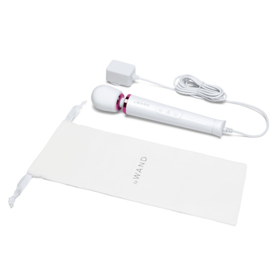 Wand Powerful Petite Plug-In 25cm Tête 47mm Blanc