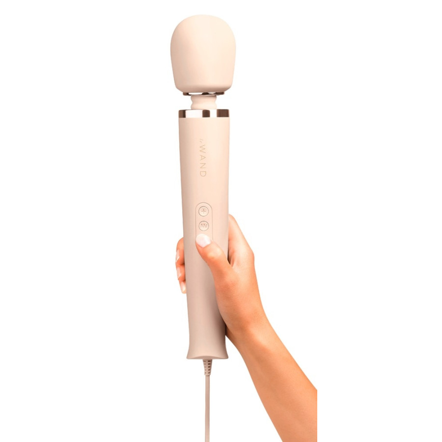 Wand Powerful Plug-In 34cm - Tête 62mm Crème