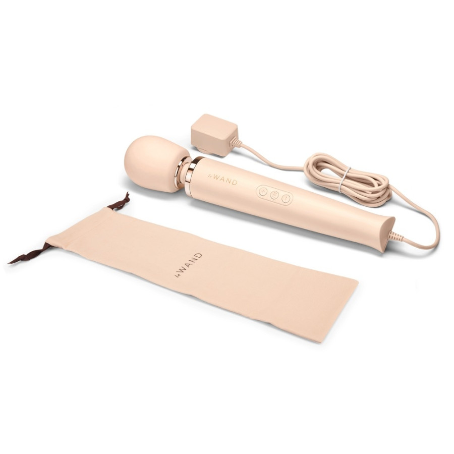 Wand Powerful Plug-In 34cm - Tête 62mm Crème
