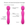 Wand Twist 12 x 3.5cm Rose