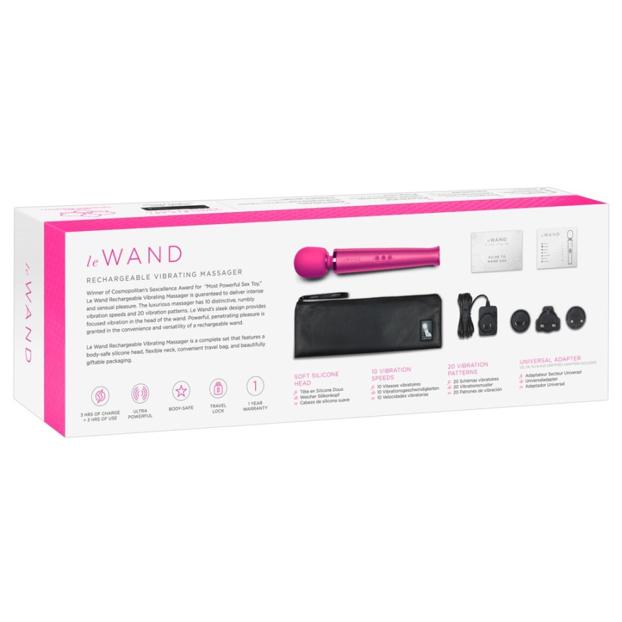 Wand Original 33cm Tête 62mm Rose