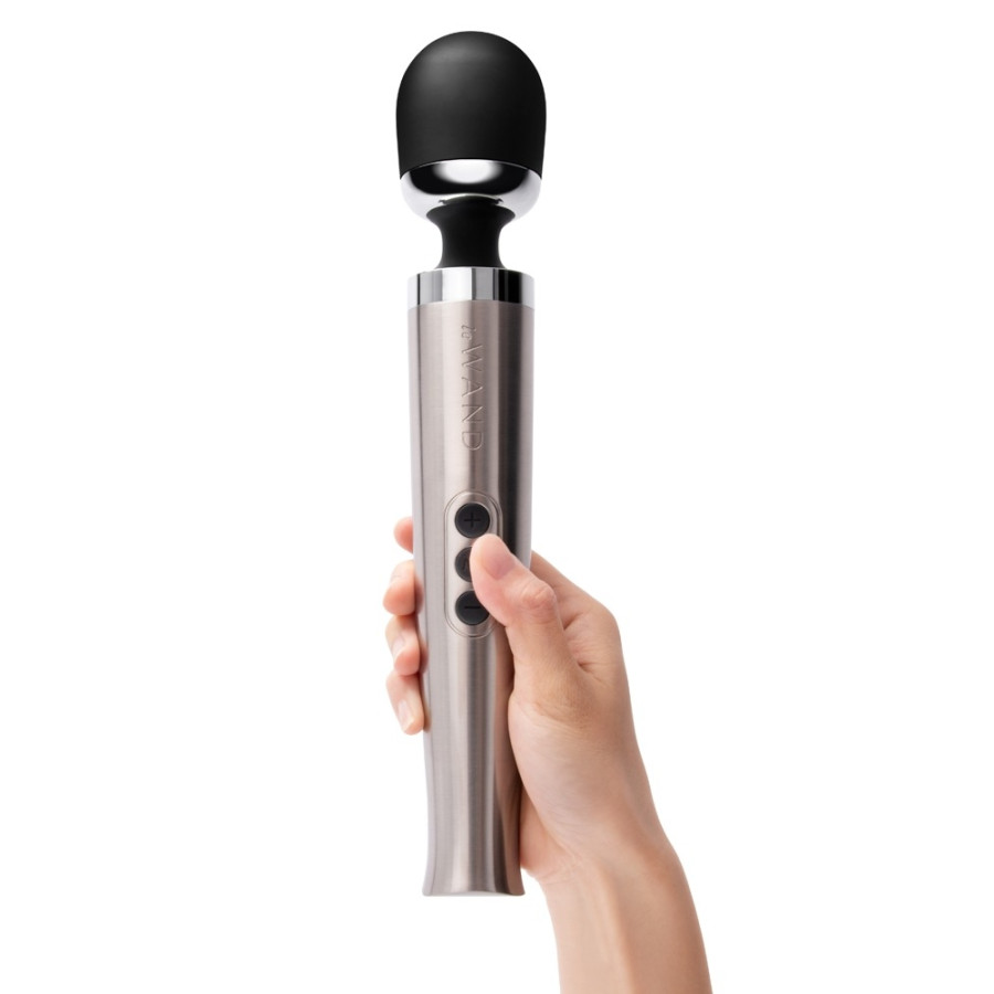 Wand Die Cast Rechargeable 29cm Head 51mm Grey
