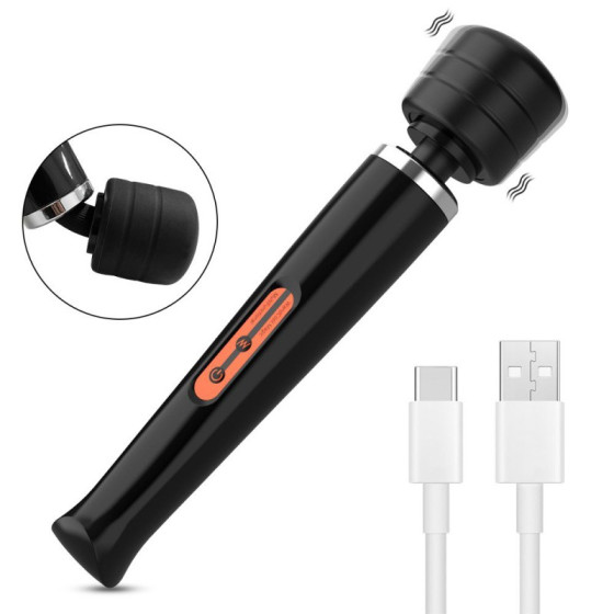 Wand Coolmagic 32cm Head 60mm Black