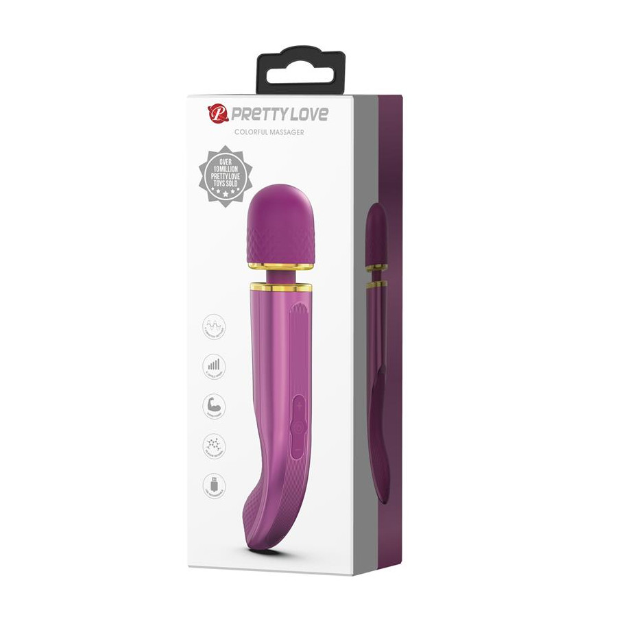 Wand Colorfull 24cm Head 48mm Purple