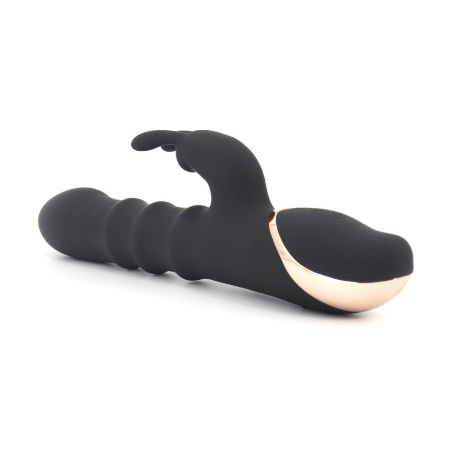 Vibro Rabbit Thrusties 13 x 3.8cm Noir