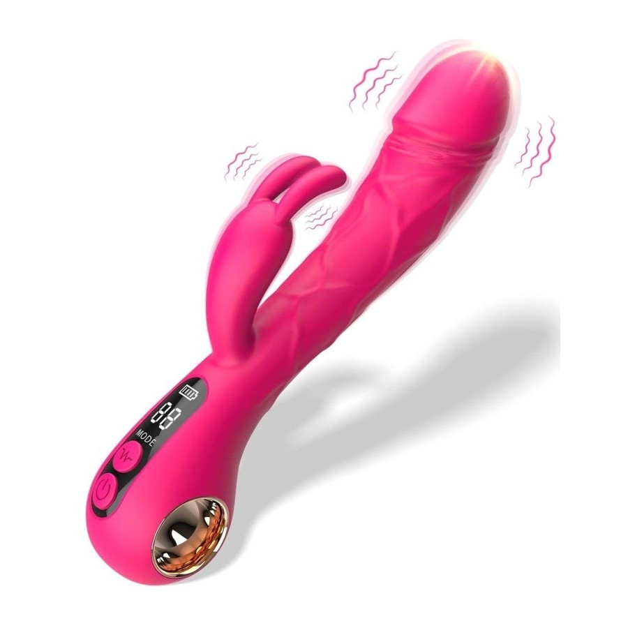 Vibro Rabbit Spotbit 14 x 3.7cm Rose Vibro Rabbit Spotbit 14 x 3.7cm Rose