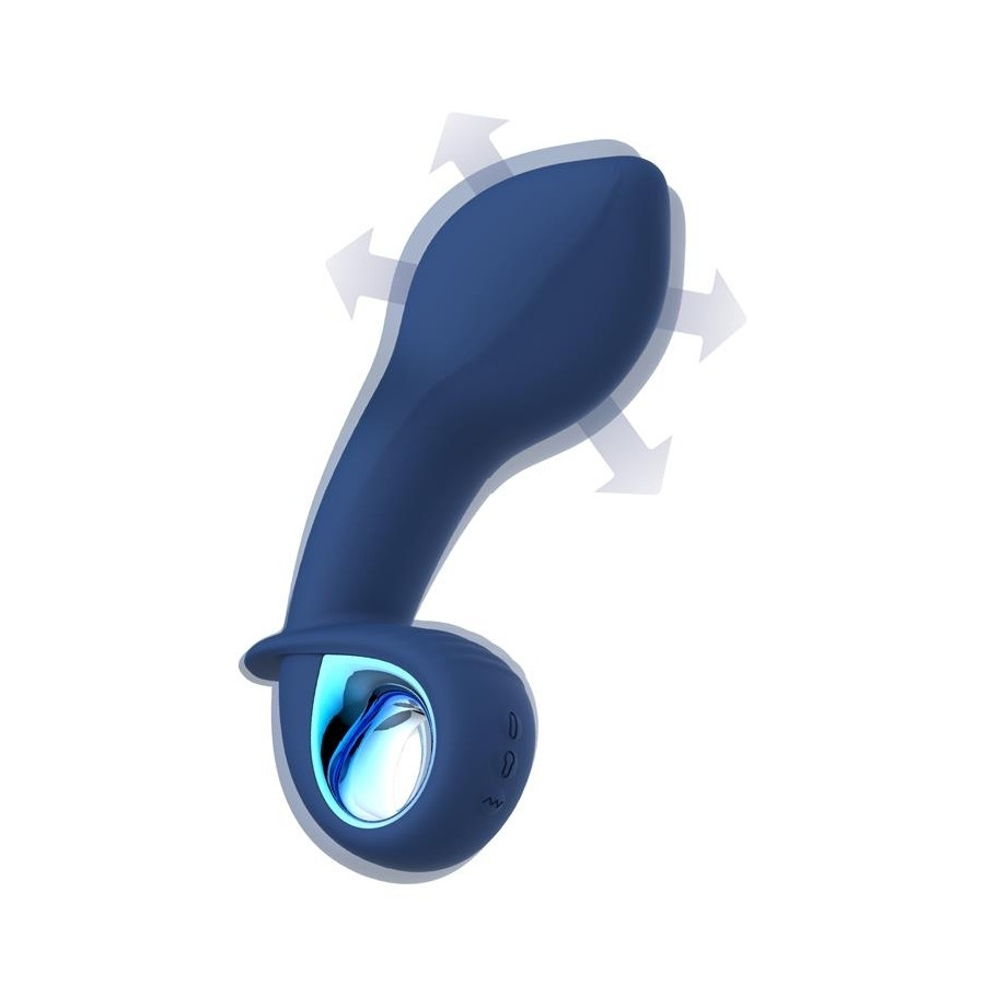Alphawork Vibrating Inflatable Plug 13 x 5cm