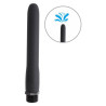 Embout de douche Silicone Black Mont 15 x 2cm