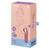 Stimulateur de clitoris + Vibromasseur Dual Love Rouge