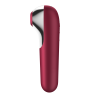 Stimulateur de clitoris + Vibromasseur Dual Love Rouge