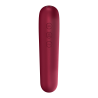 Stimulateur de clitoris + Vibromasseur Dual Love Rouge
