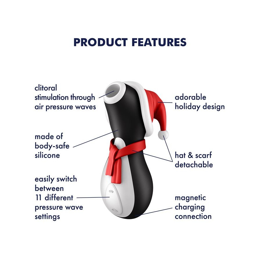 Satisfyer Pro Penguin Édition de Noel