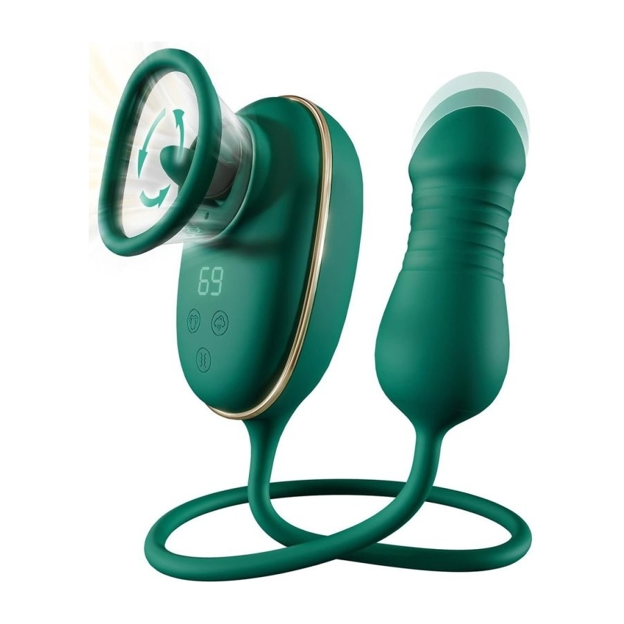 Stimulateur Anal Triple Action+ 10 x 3.7cm Stimulateur Anal Triple Action+ 10 x 3.7cm