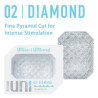 Uni 02 Diamond masturbation sheath