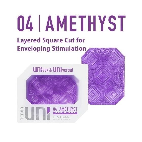 Gaine de masturbation Uni 04 Amethyst