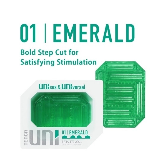 Gaine de masturbation Uni 01 Emerald