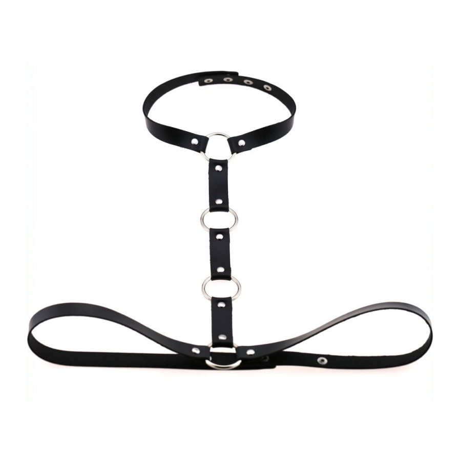 Collier + Ceinture Waist Neck Noir