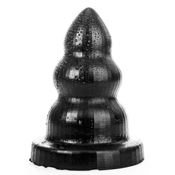 Plug AB95 Triple Pleasure S All Black 17 x 10.5cm