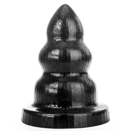 Plug AB97 Triple Pleasure L All Black 25 x 15cm